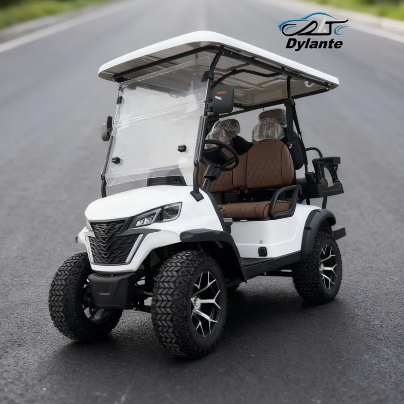 أوف CE المعتمدة 2 4 مقاعد بطارية ليثيوم تعمل بالطاقة عربة جولف الكبار سكوتر 60 فولت 72 فولت بطارية ليثيوم تعمل بالطاقة عربة جولف كهربائية #2