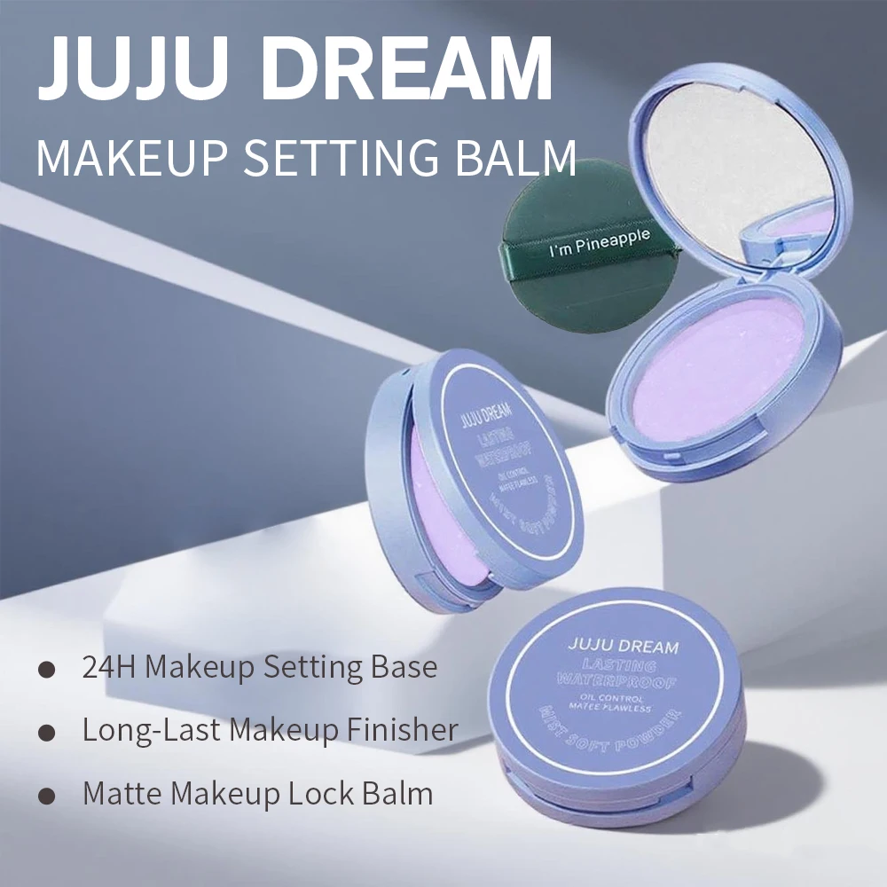 長持ちするフェイスセッティングパウダー オイルコントロール 防水 マット 毛穴が見えない 通気性 自然な仕上がり ルミナスパウダー