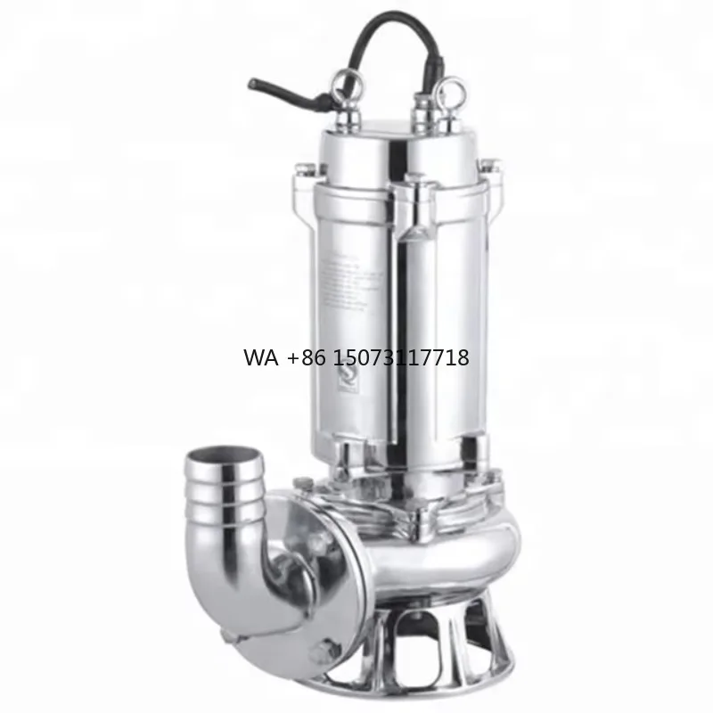

Heavy Duty 200mm High Flow Rate Electric Submersbile Sewage Pump 7.5