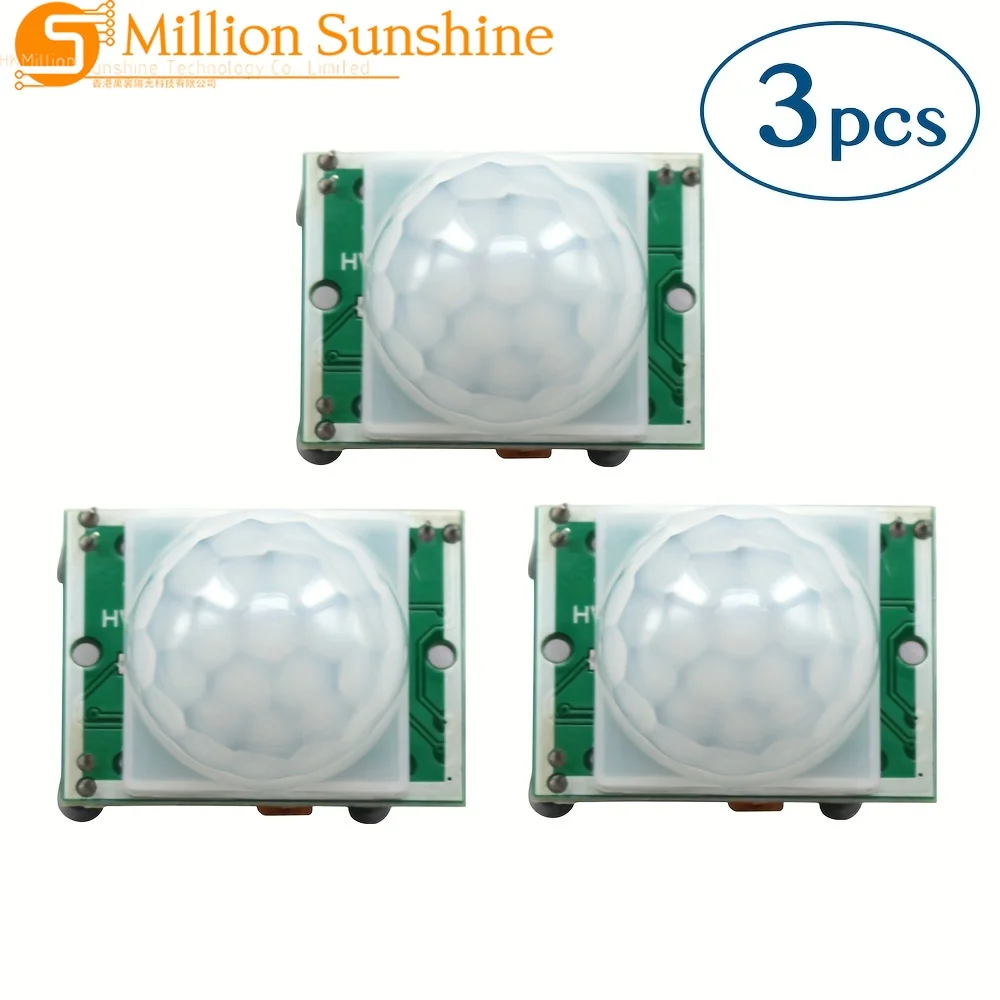 3Pcs HC-SR501 Pir I…