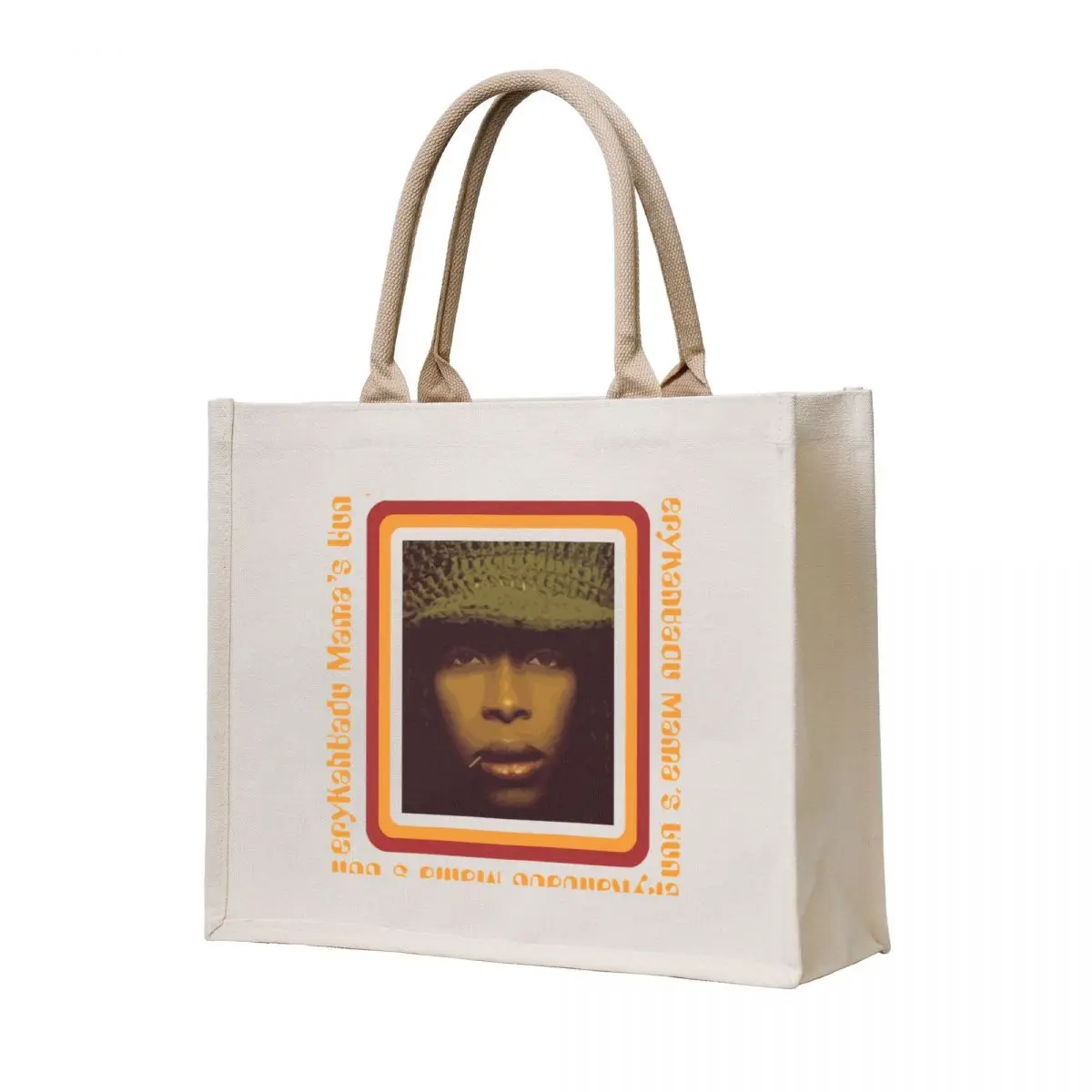 

Erykah Badu Tote Bag free delivery bags hand bag custom canvas bag