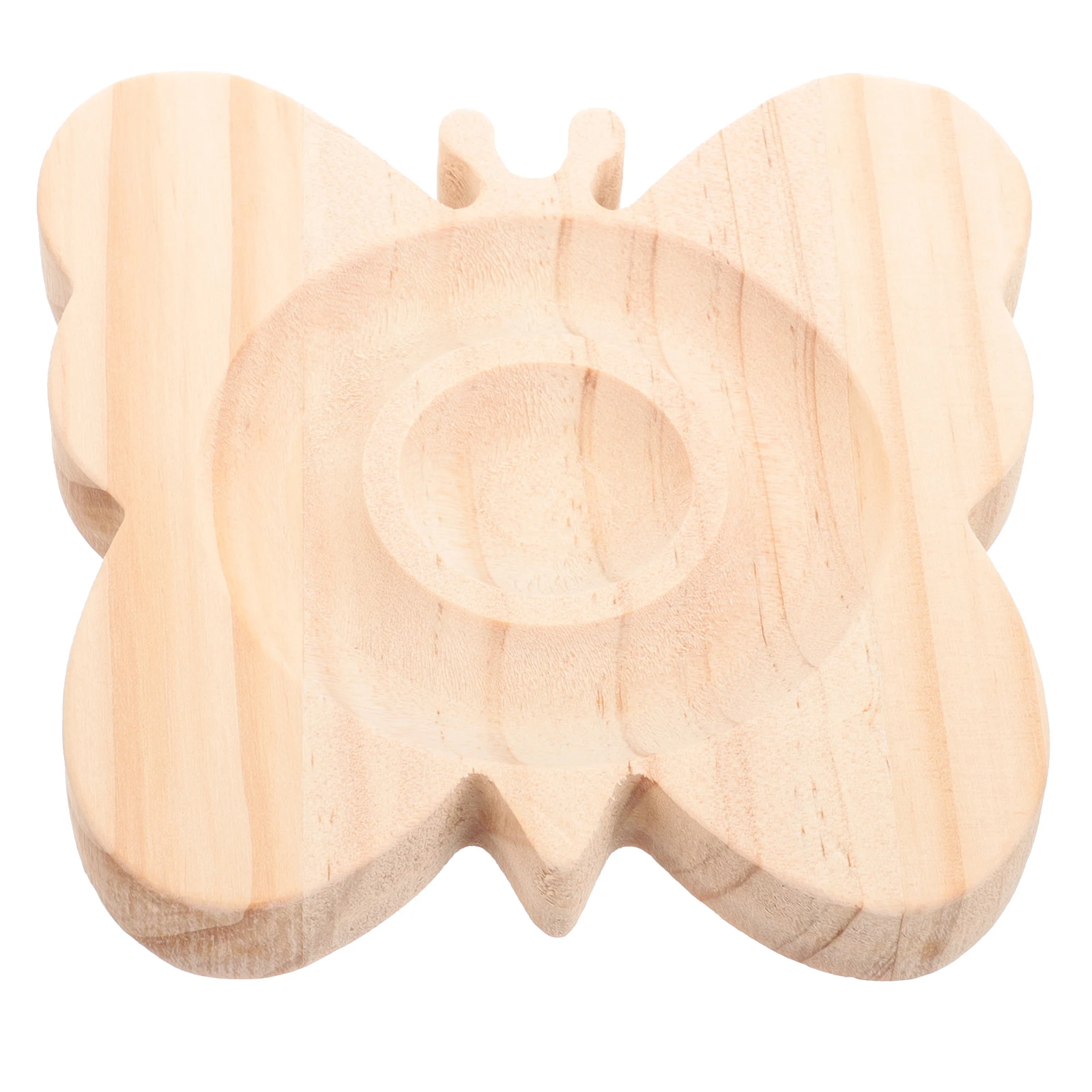 

s Exquisite Wooden Jewelry Bracelet Display Tray Round Beaded Bangle Holder Plate Smooth Surface Lightweight Durable for Storing