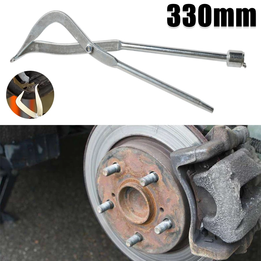 

330mm Car Drum Brake Spring Clamp Spring Removal Clamp Plier Brake System Removal Repair Hand Tool Auto Accessories