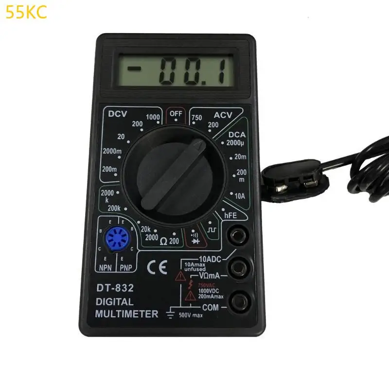 55-километровый батарея 9 В кабель 5 В.