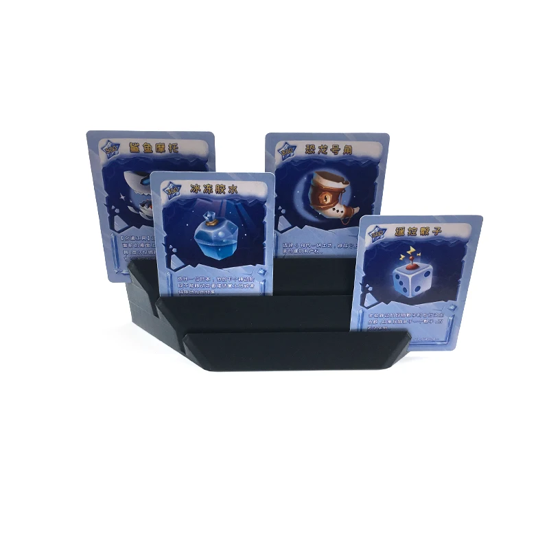 

3D-печатные аксессуары для настольных игр, карточная стойка, лоток для рисования карт, портативная карточная игра «сделай сам» для собраний