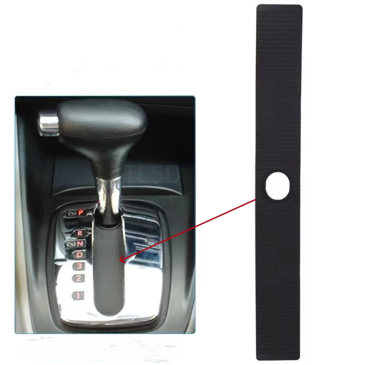 Automatic Transmission Gear Slider Cover 1J0713277 6Q1713273A Suitable for Volkswagen Polo Golf 4 Jetta A4 Bora Mk4 Classic Beetle Skoda Fabia