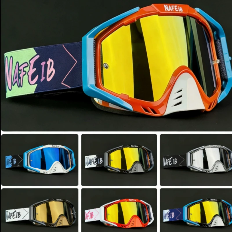 

High-Performance Unisex Ski & Cycling Goggles | Clear Vision, Durable PC Frame, Vibrant Lens Reflection, Helmet Compatible