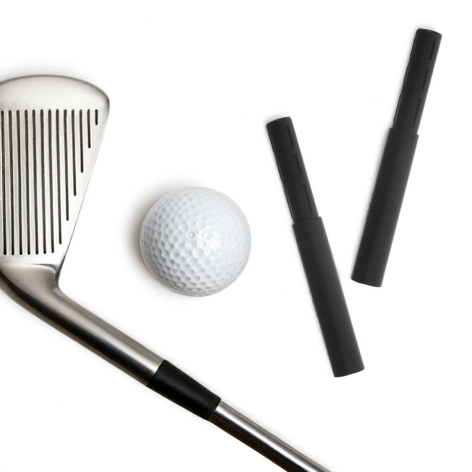 

1Pair Golf Shaft Extension Carbon Fiber Lightweight Durable Club Lengthener Improve Distance Golf Shaft Extensions