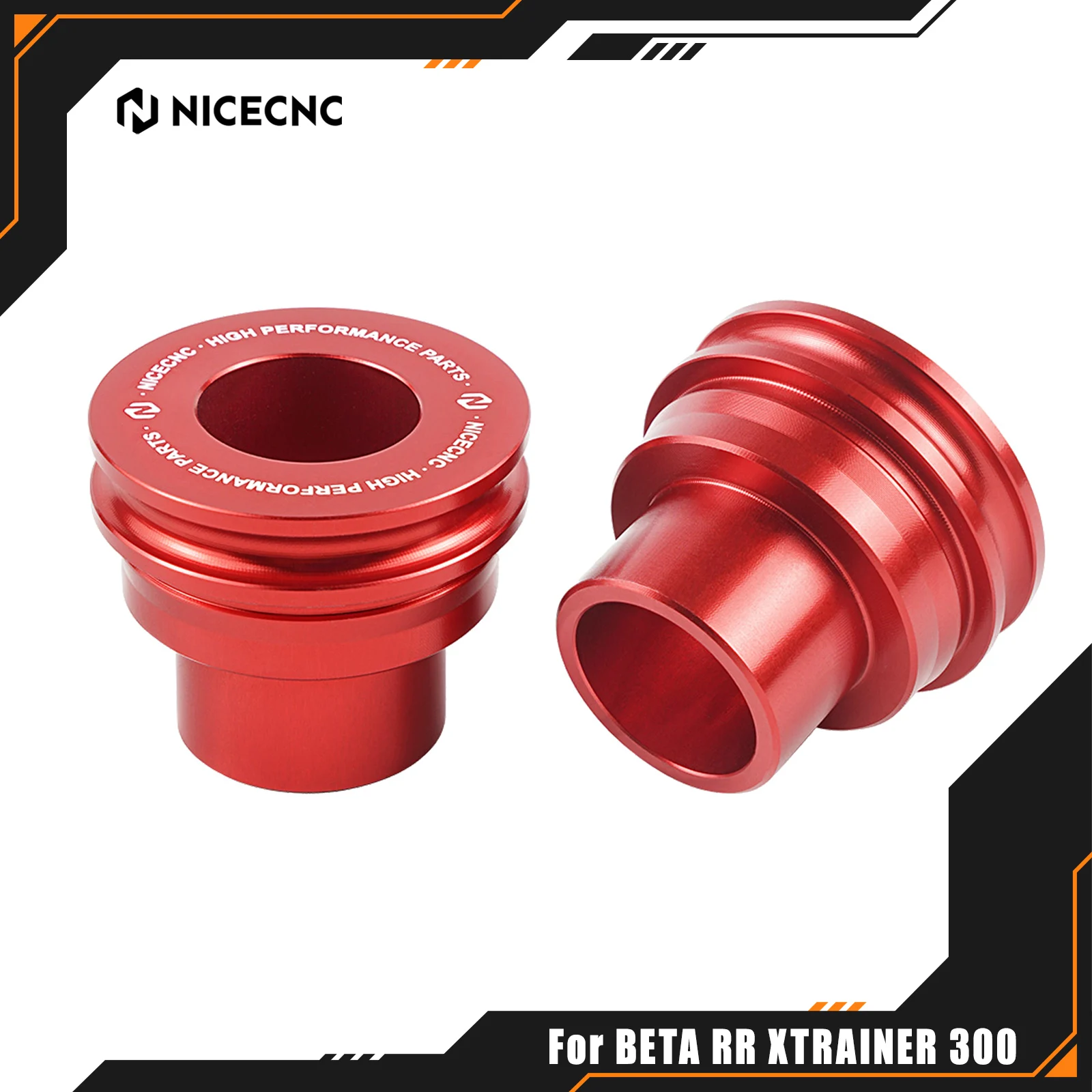 

For Beta RR 300 Racing X-PRO 2013-2025 Xtrainer 300 2015-2026 RR 125 RR 250 RR 350 390 430 480 498 Rear Wheel Spacers Hub Collar