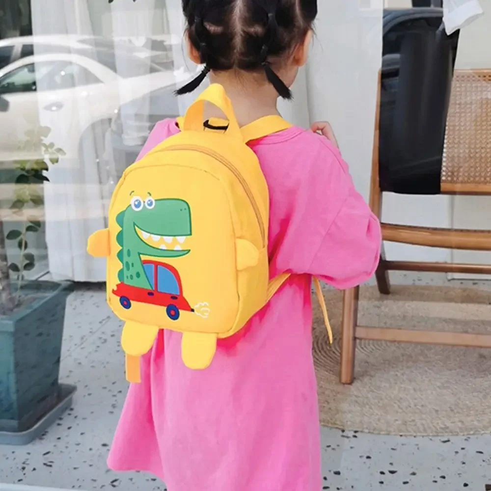 Children Cartoon Dinosaur Safety Harness Toddler Rucksack Anti-lost Backpacks School Bags Kindergarten Schoolbag