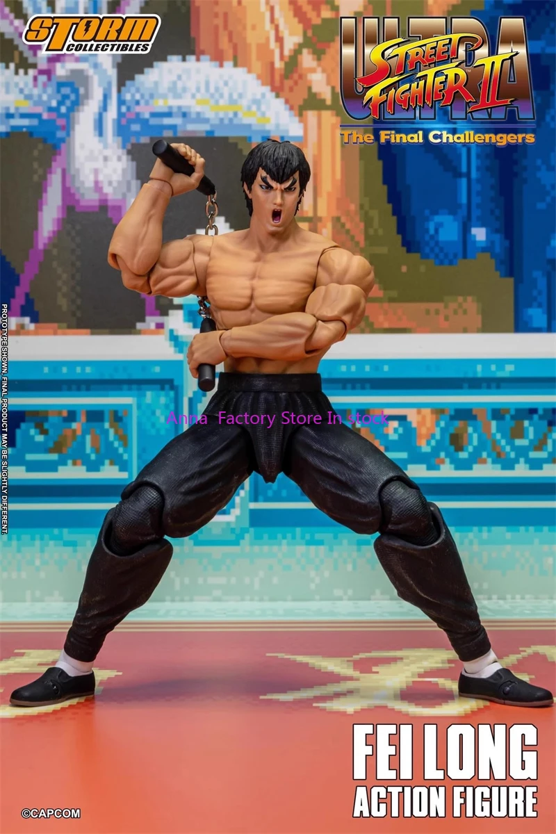 

【In Stock】Storm Toys ST Fei Long Feilong Street Fighter 2 1/12 Figure