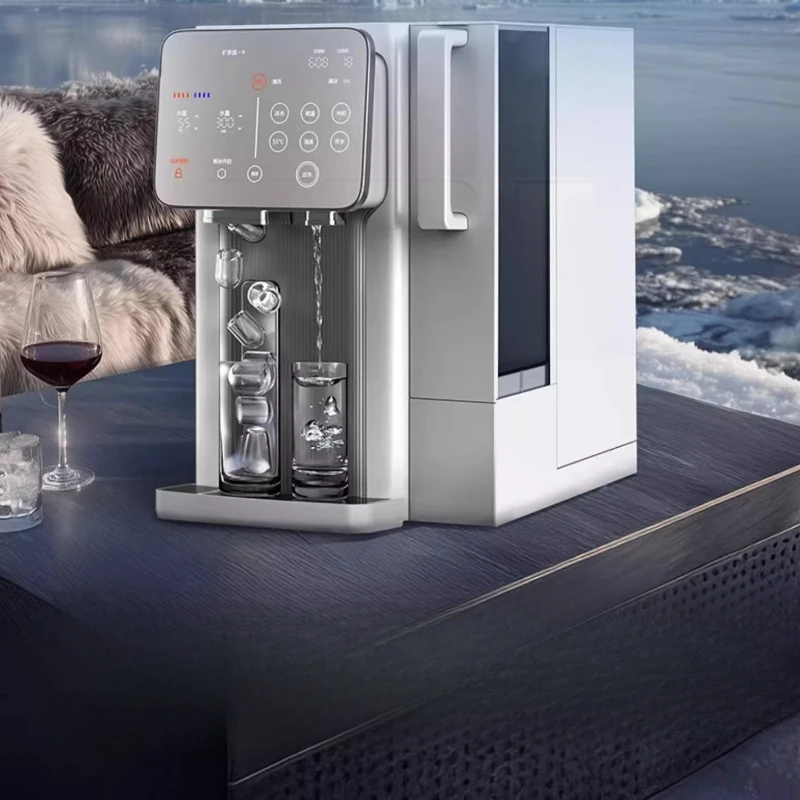 

Snow Mountain Ice Mineral Water Machine Desktop Small Ice Making and Drinking Water Integrated Machine