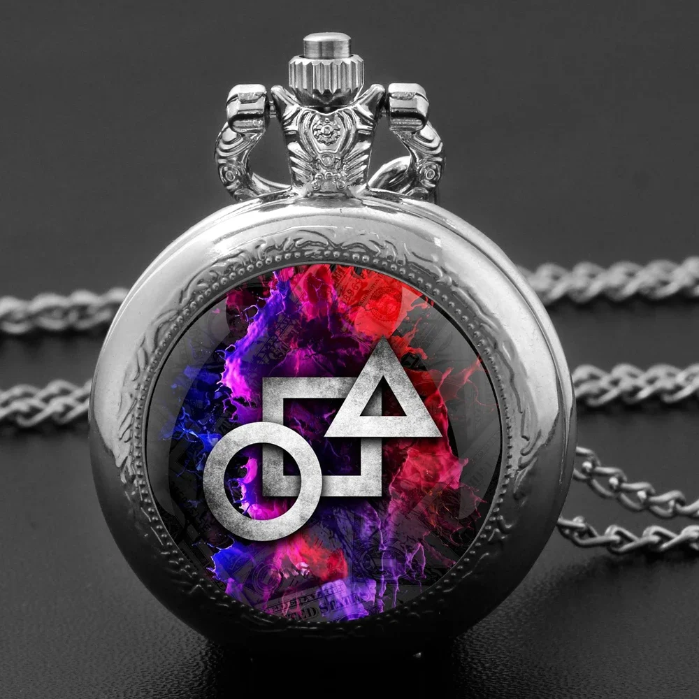 

Korean Hot Teleplay Unique Creative Quartz Pocket Watches Necklace Accessory Chain Clock Kids Souvenir Best Gifts For Women Men
