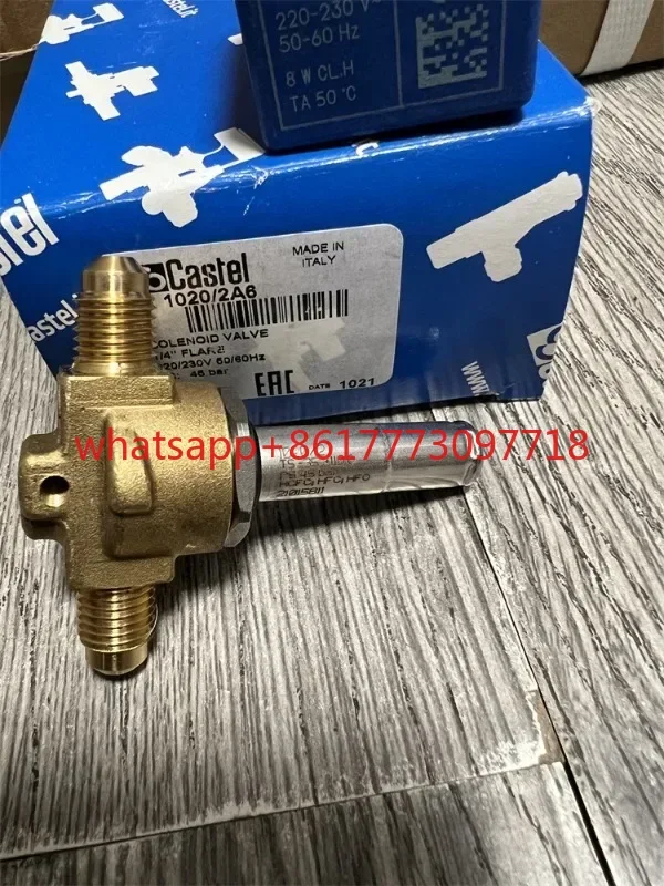 Original electromagnetic control valve for cold storage 6mm type HF2 220V 1020/2