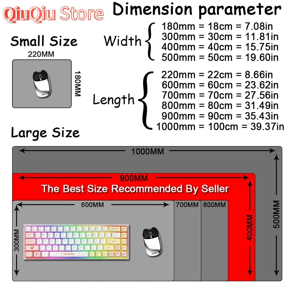 لوحة ماوس بتصميم نمط الفارس لوحة ماوس مطاطية كبيرة مضادة للانزلاق لوحة مكتب ألعاب مكتبية لوحة مفاتيح لوحة طاولة طويلة 900x400 #4