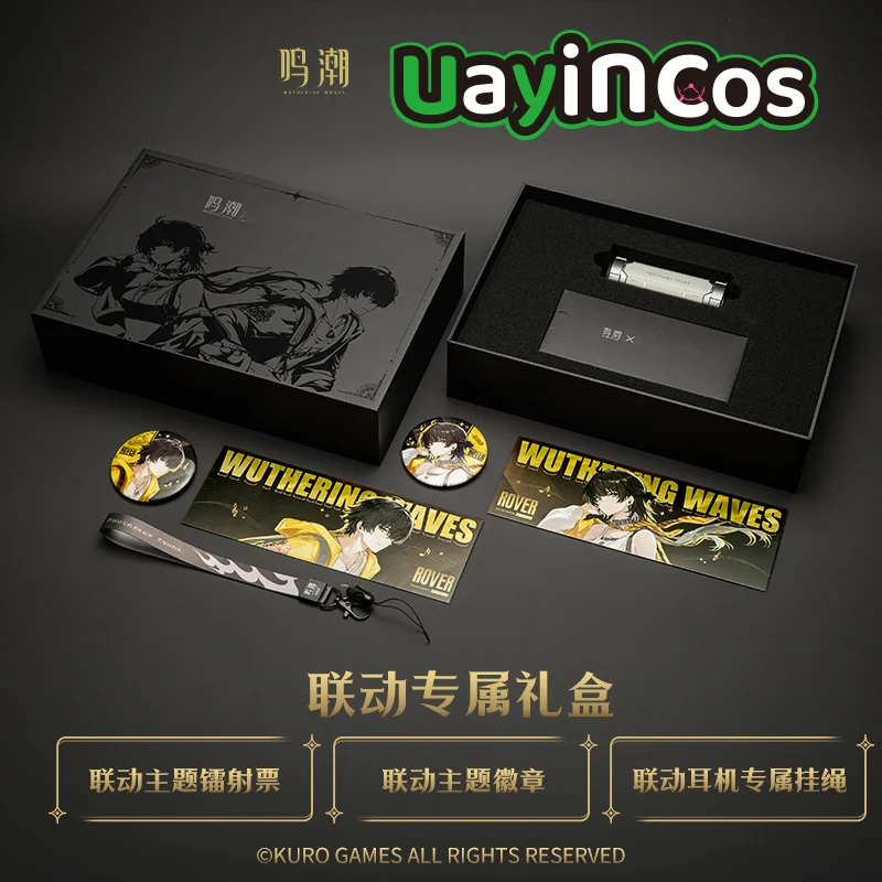 In Stock Original Wuthering Waves Rover Earphones The Call Of The Beyond Theme High Sound Guality Ear Hook Headphones Anime Game