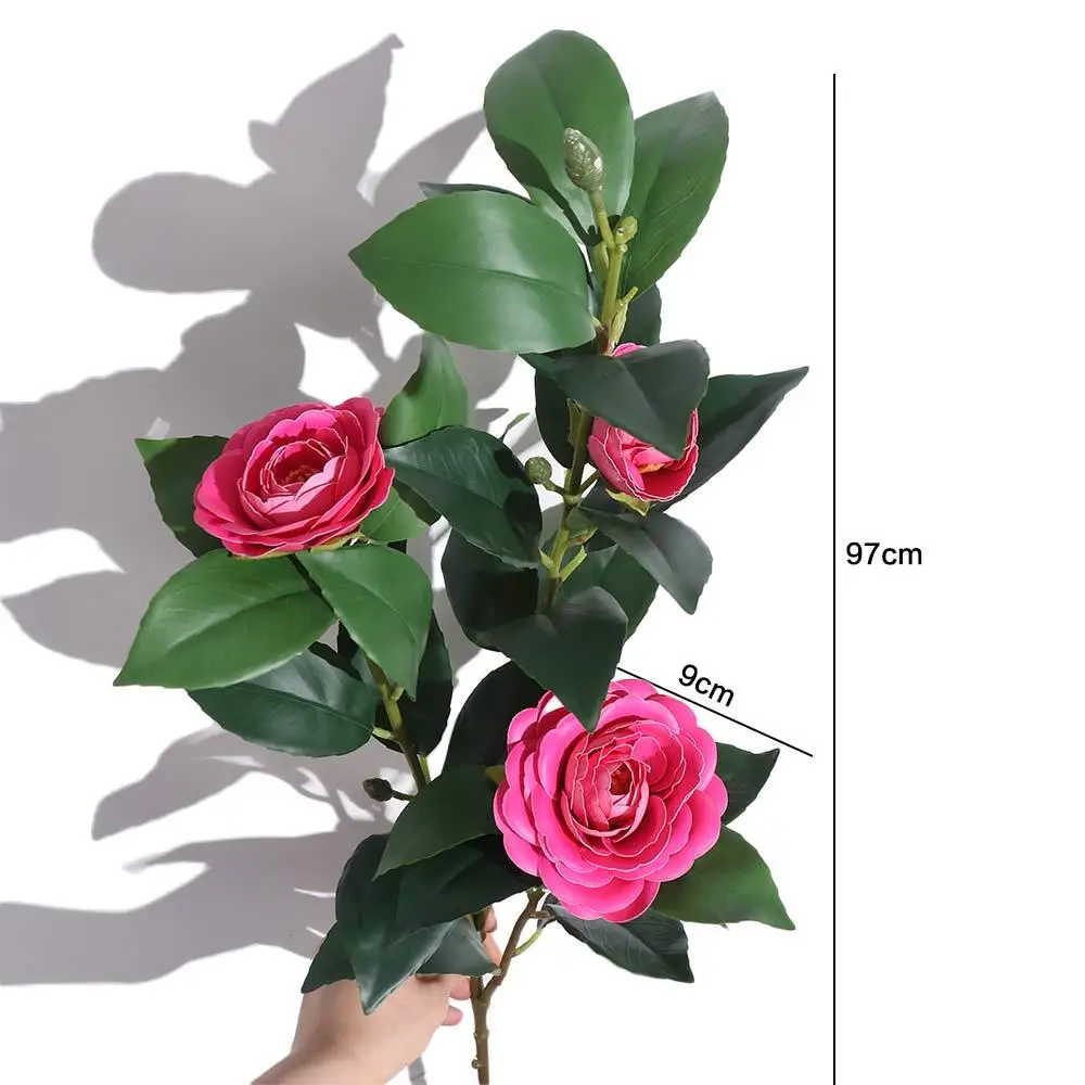 Рисунок 3 - Пластиковые искусственные цветы камелии