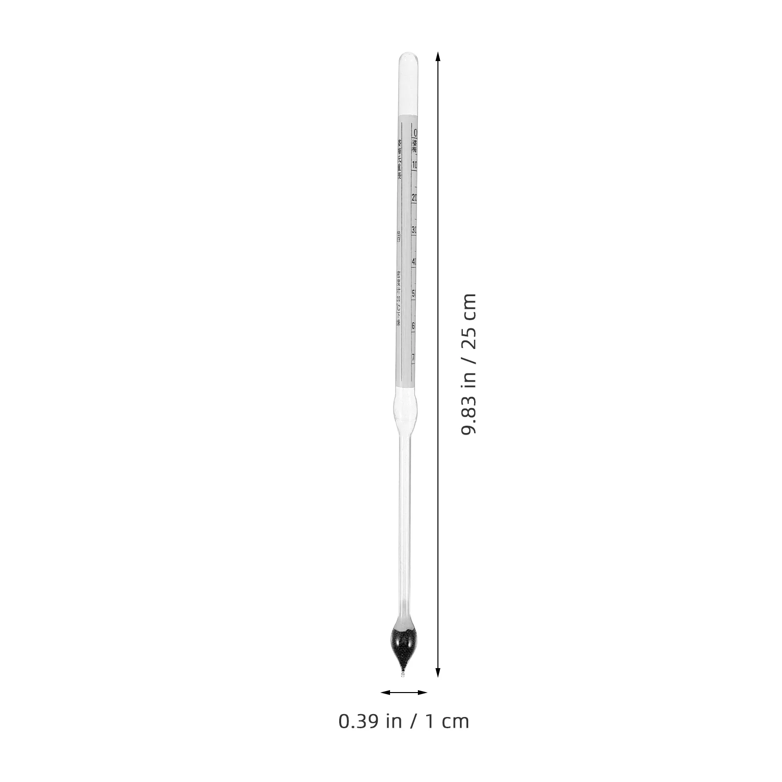 Hydrometer Measure Hydrometers Densitometer for Fish Tank Advanced Salt Glass Liquid Measurements