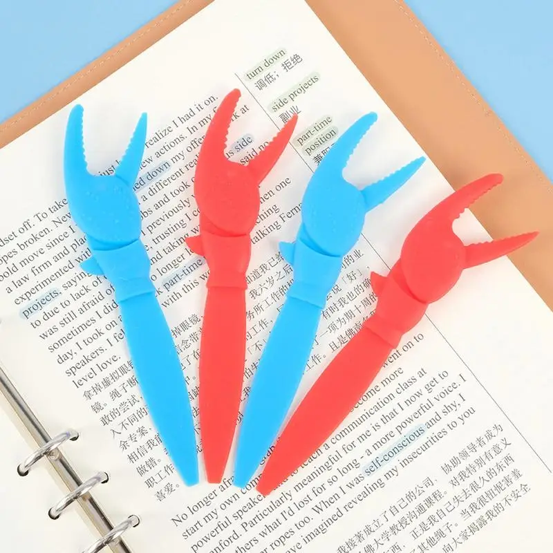 Page Markers For Books Crab Claw Book Marker Funny Bookmark Creative Bookmark Book Accessories For Women Men Kids Teachers