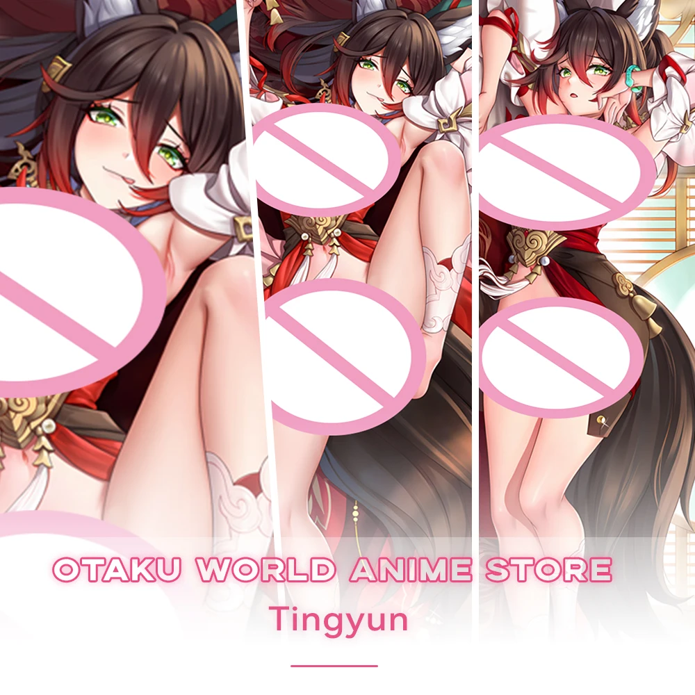 Honkai Star Rail Tingyun Dakimakura Anime Otaku Waifu Life Hugging Body Pillow Case Cushion Pillow Cover Bedding Pillows Decor