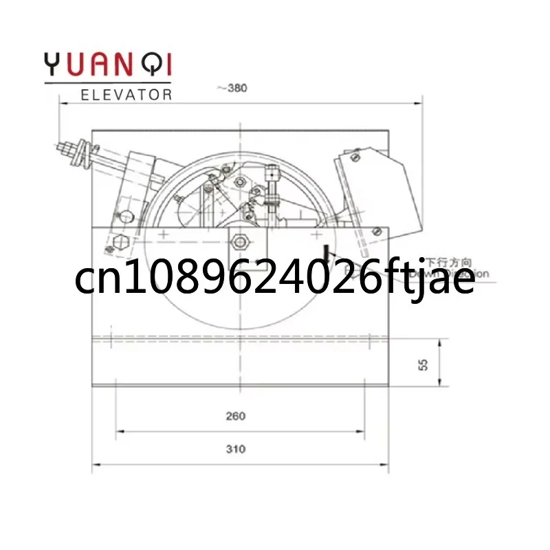 

HebeiDongfang Speed Limiter XS3C XS12B XS18A XS9C Is Suitable for Fuji Fujitec Kone Elevator Speed Limiter