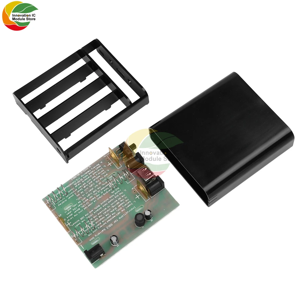 5V9V12VUPS Lithium Battery Soldering Free Kit 18650 Power Bank Ready to use Router Optical Cat Uninterruptible Power Supply Box