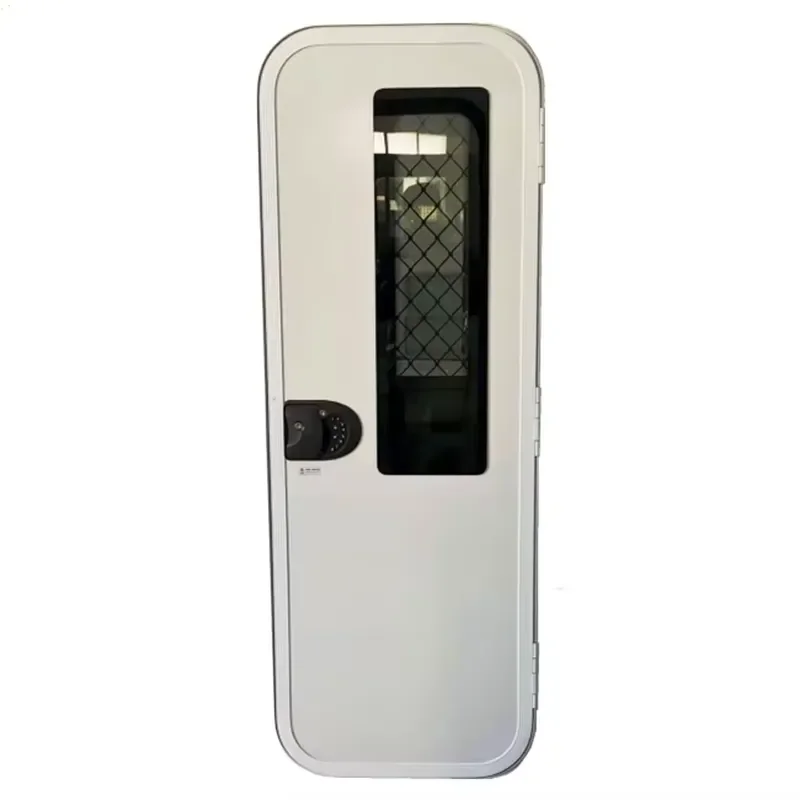 Top Quality Aluminum Frame Password Lock RV Door for Caravan Renovation for Renovation