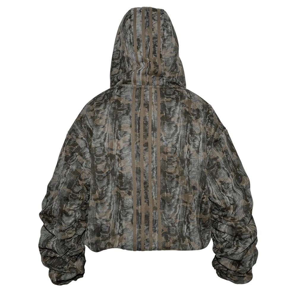 سترة NIGO النسائية ذات القلنسوة المصنوعة من القماش الناعم مثالية لملابس الخريف والشتاء والنزهات غير الرسمية والمظهر المريح اليومي # نيجو9556ز