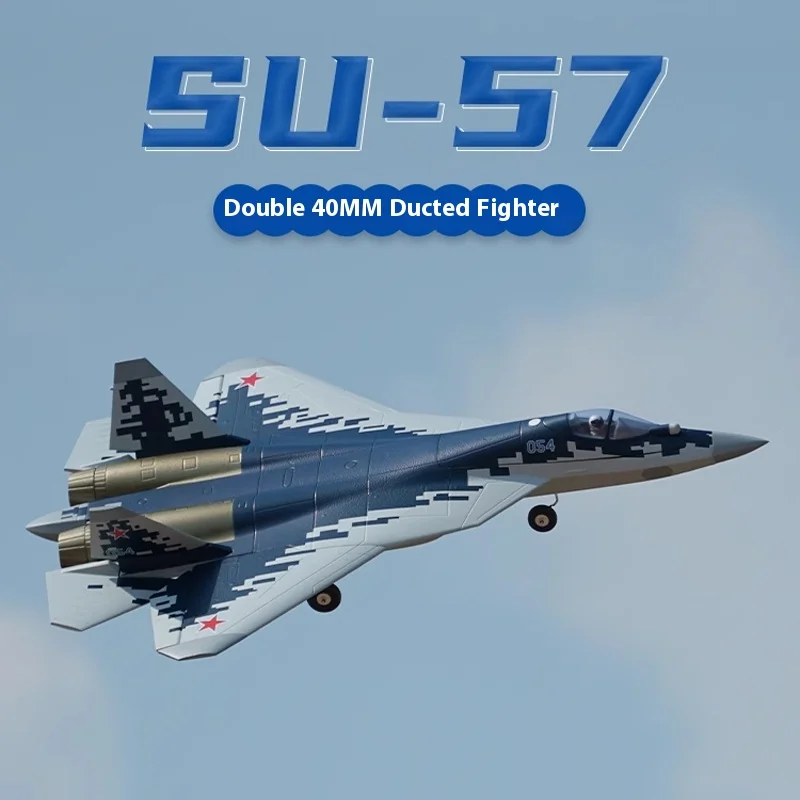 

Xfly Dual 40mm Su-57 Twin Engine Ducted Fighter Electric Model Airplane Fixed Wing Adult Toy Gift Rc Plane