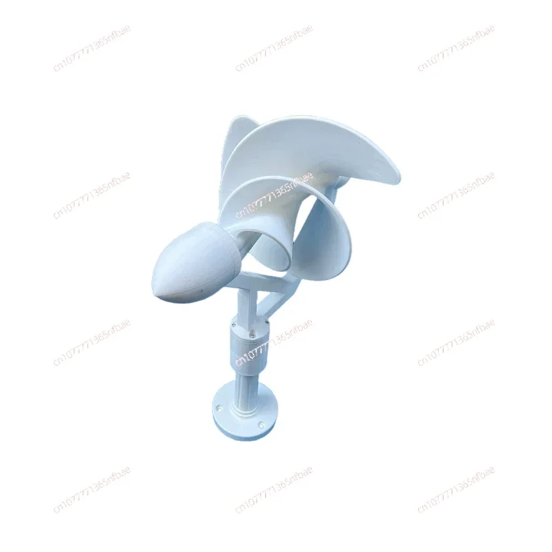 50W Mini  Screw Wind Turbine Generator Three Phase Permanent Magnet Brushless DC Output High Efficiency