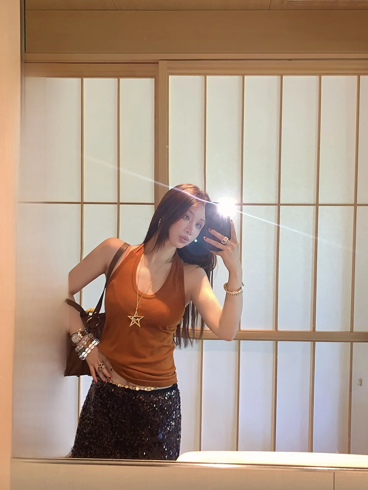 

Classic Women's U-Ne Hanging Ne Vest Top Casual Sle ort Length Polyester Wool Blend Outerwear Faionable Versatile