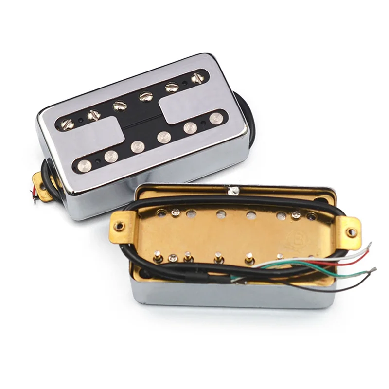 

ABVB-2Pcs Electric Guitar Humbucker FT Style Neck Bridge Coil Splitting Electric Guitar Pickups