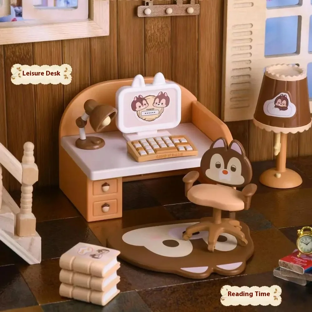 

Чип «N» комната Дейла, игрушки ручной работы «сделай сам», милая серия комнат, глухая коробка, украшения, модный подарок для коллекционеров и фанатов игрушек