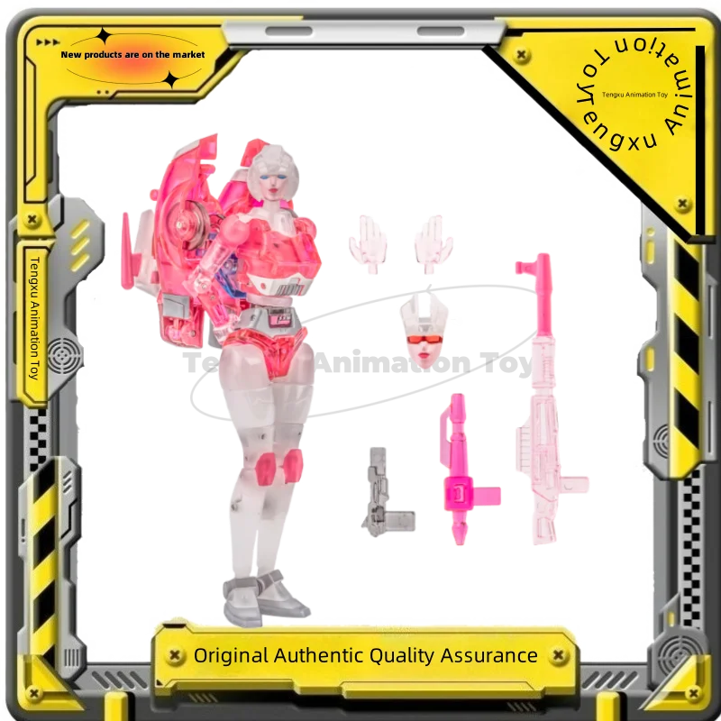 【Spot Goods】Origineel getransformeerd speelgoed NEWAGE NA H48T Transparante Alcey vrouwelijke Autobot kleine verhouding actiepop