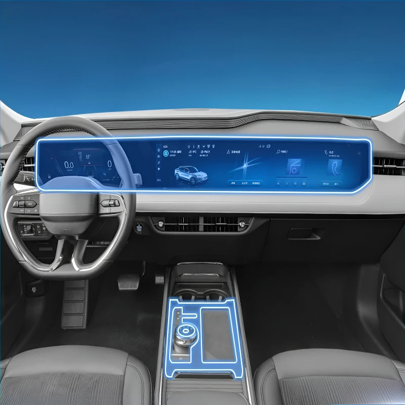 

ДЛЯ Ford Mondeo экран 27 дюймов 2022-2025 приборная панель мультимедийная навигация прозрачная защитная пленка от царапин модификация