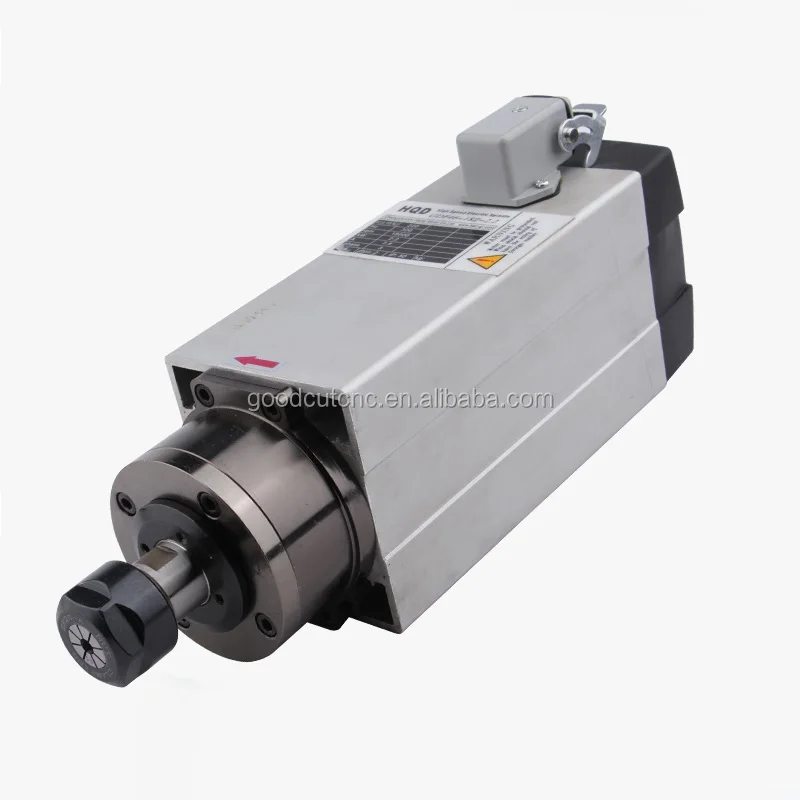 1.5kw 2.2kw 3.5kw 4.5kw 6kw Motor Spindle Unit with High Speed