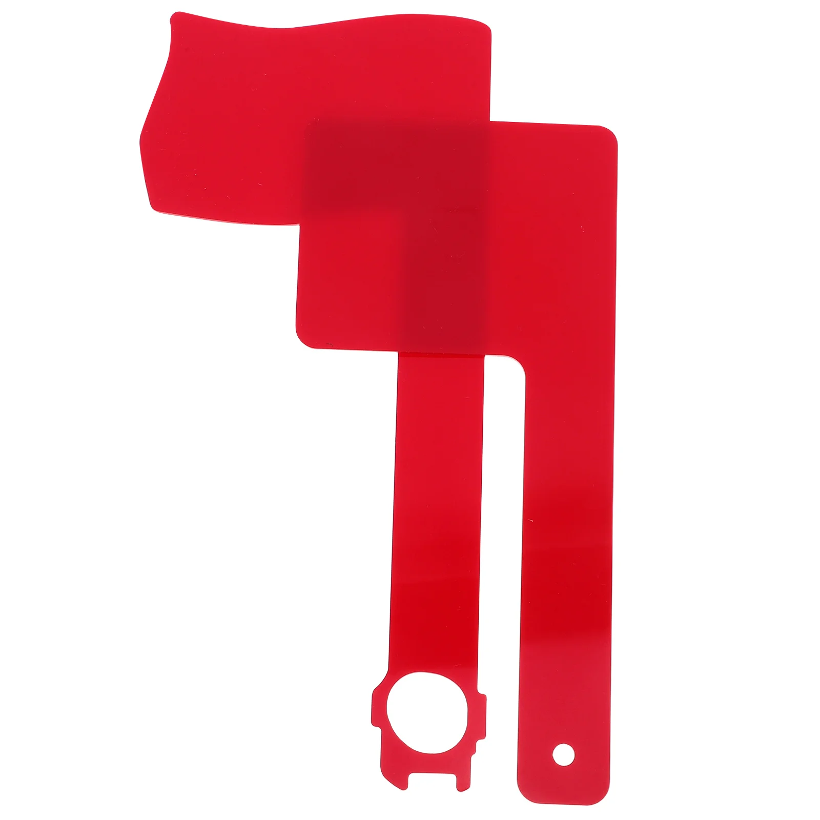 

2pcs Acrylic Rotatable Design For Metal Brick Stone Wood Surfaces Durable Outdoor Mail Indicator Replacement Accessory Parts