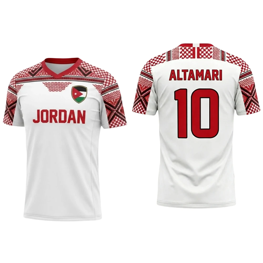 Jordan Style Football Jersey Summer Breathable Casual Streetwear Men's T-shirt Streetwear Fitness Sports T-shirt Women's T-shirt