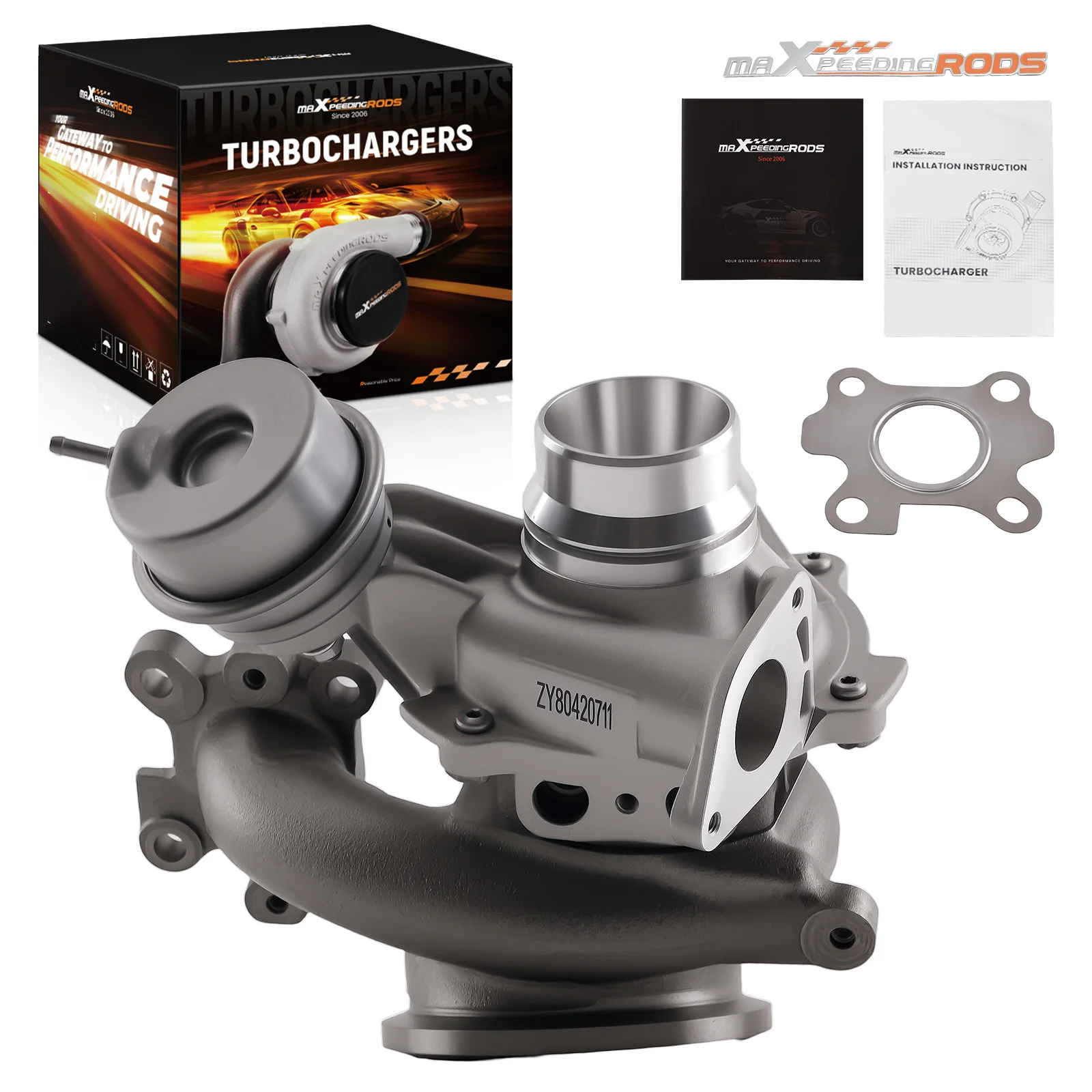 

MaXpeedingrods Factory KUGA Turbo Turbocharger for Ford Bronco Sport 1.5L EcoBoost Escape S SE SEL 2021 2022 2023 HX7Z6K682E