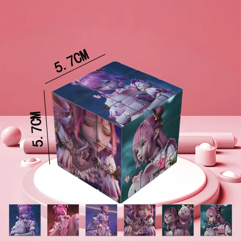 عرش الختم الإلهي أنيمي المكعب السحري الكرتون متعة الإجهاد الإغاثة لغز المهنية السلس سرعة لعبة اللعب الهدايا #4