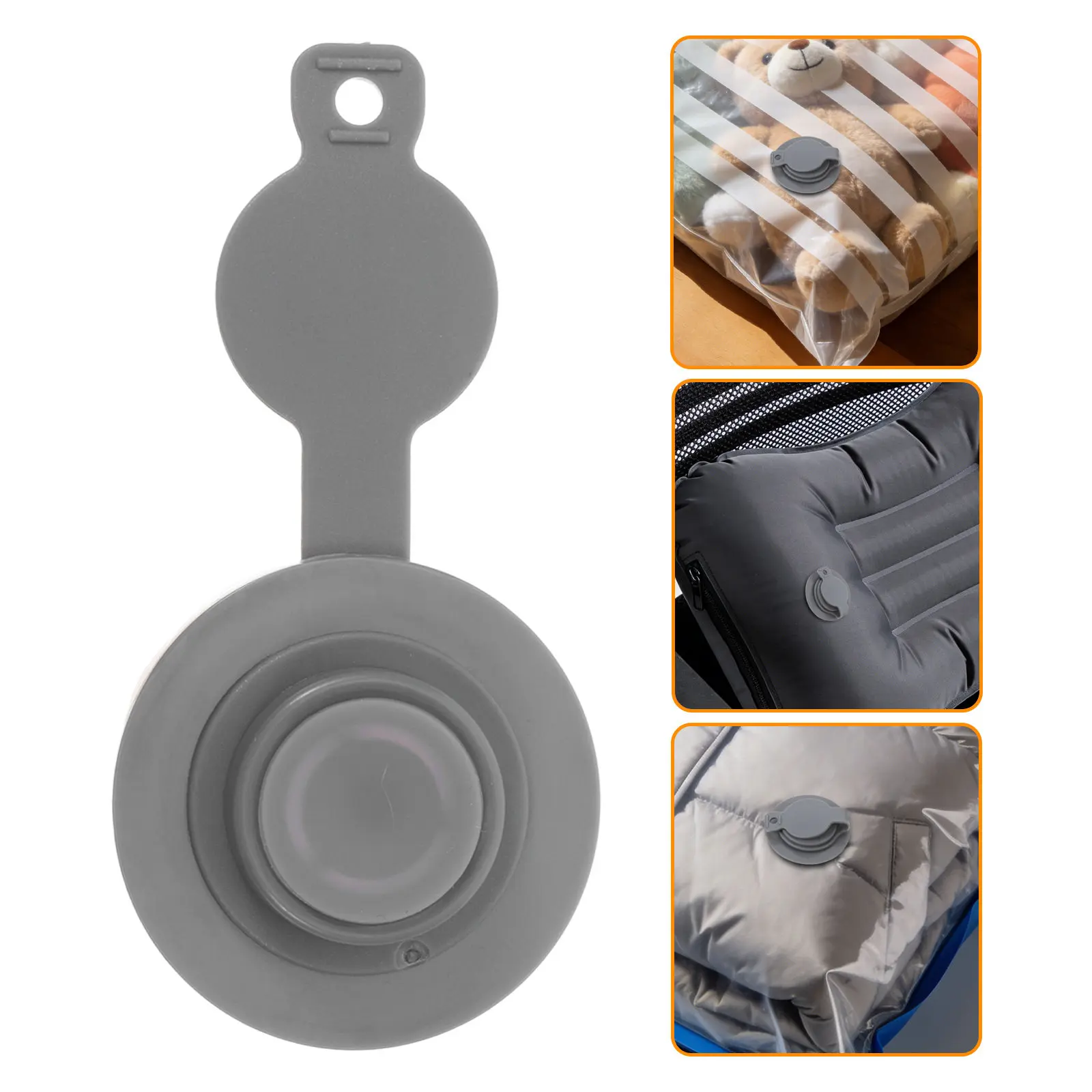 10Pcs Inflatable Air Valve Replacement Leakproof Tpu Push-Pull Cap for Travel Pillow Pool Float Camping Gear Leakproof Air Valve