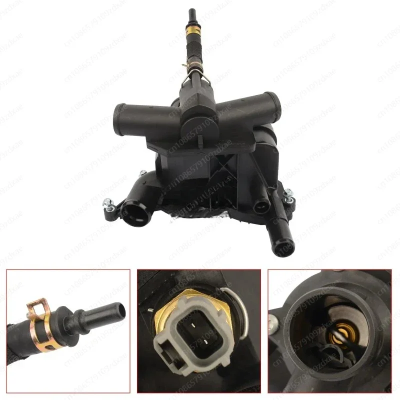 Thermostat Housing For Land Rover Range Rover L322,Range Rover Sport 3.6 TDV8 LR004318 6H4Q8A586DC