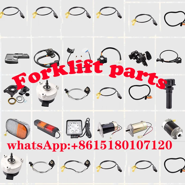 2pc Electric forklift parts motor carbon brush walking hydraulic steering DC motor carbon brush  10*26*23