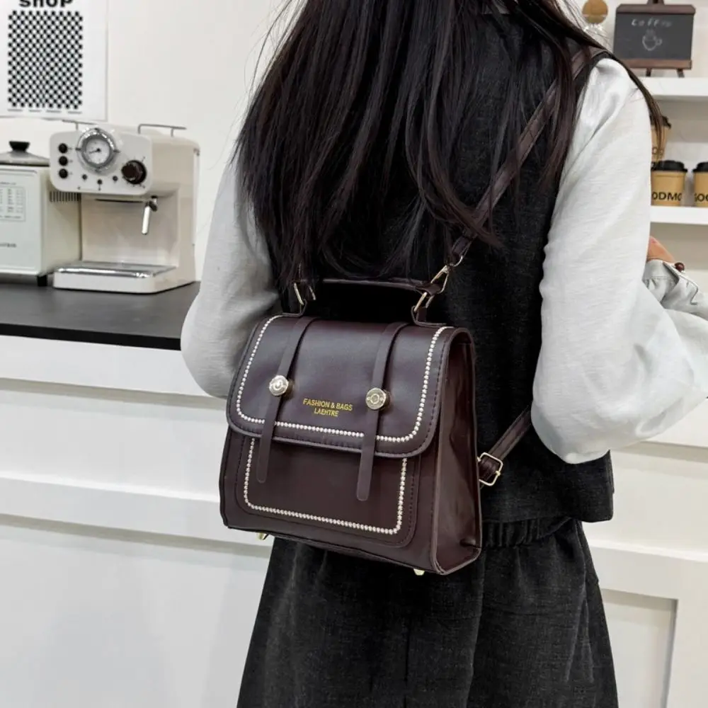 

Ruckpack Korean Style Travel Backpack Portable Multifunction Crossbody Bag Retro Women Shoulder Bag Hiking