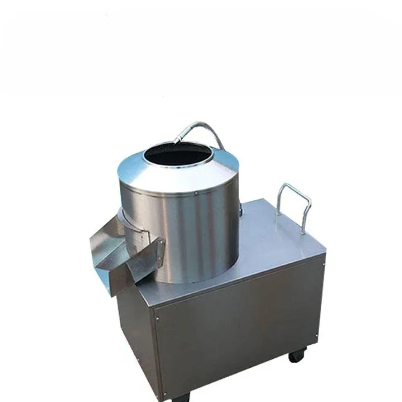 

peeling machine Commercial electric stainless steel household taro peeling and cleaning integrated machine