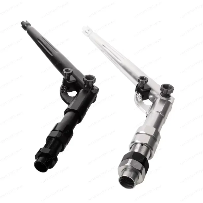 Adjustable Saltwater Trolling Fishing Rod, Aluminum Straight & Curved Butt Handle for Big Game Fishing
