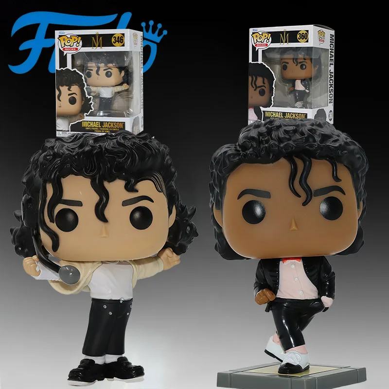 

FUNKO POP Original Michael Jackson (Super Bowl) Anime Action Figures Toys for Boys Christmas Gift Collectible Model Ornaments