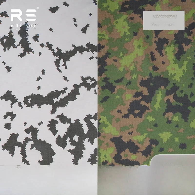 

Камуфляжная хлопковая ткань в клетку Rongeng NC5050: износостойкий, дышащий материал для спецодежды, головных уборов и водонепроницаемых изделий