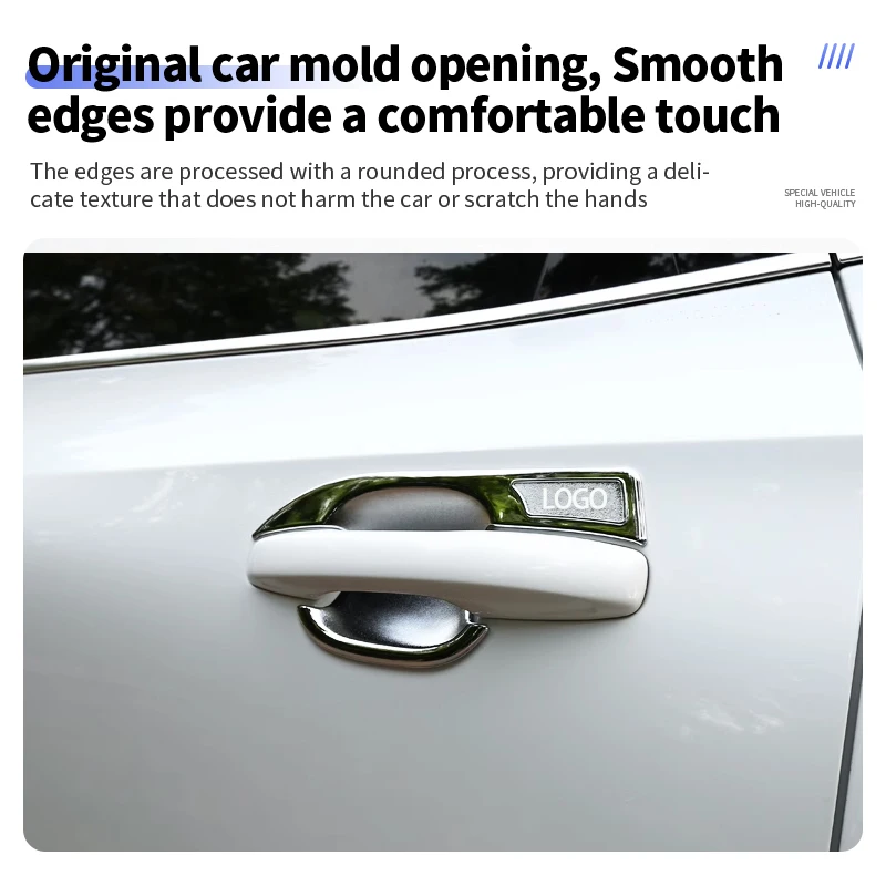 Special For Volvo XC60 S90 XC90 V90 2018-2024 Car Modified Door Handle Bowl Puller Anti-scratch Decorative Cover