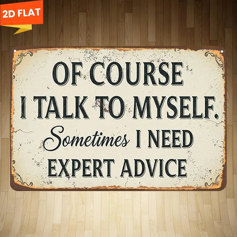 2D Flat Wall Plaque,
